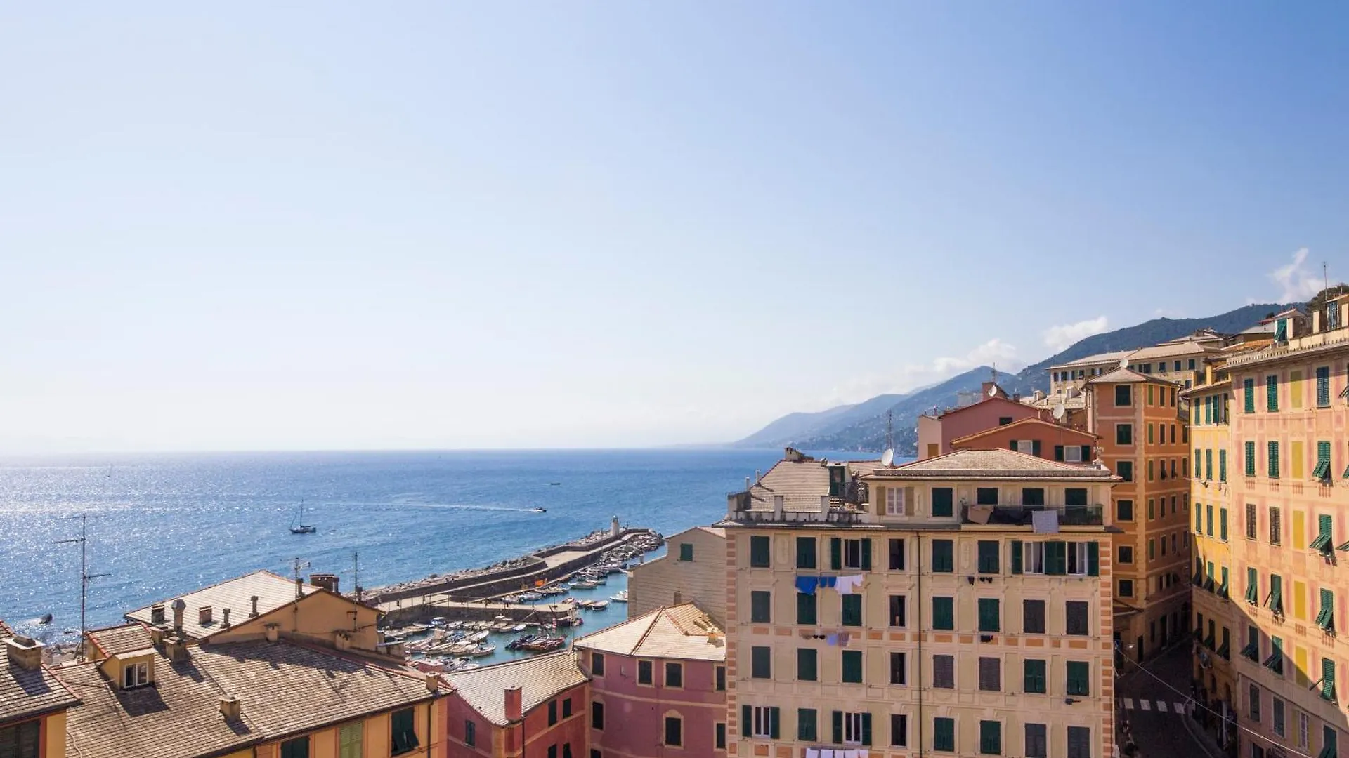 Casaviva - Elegant Seaview Studio In Camogli